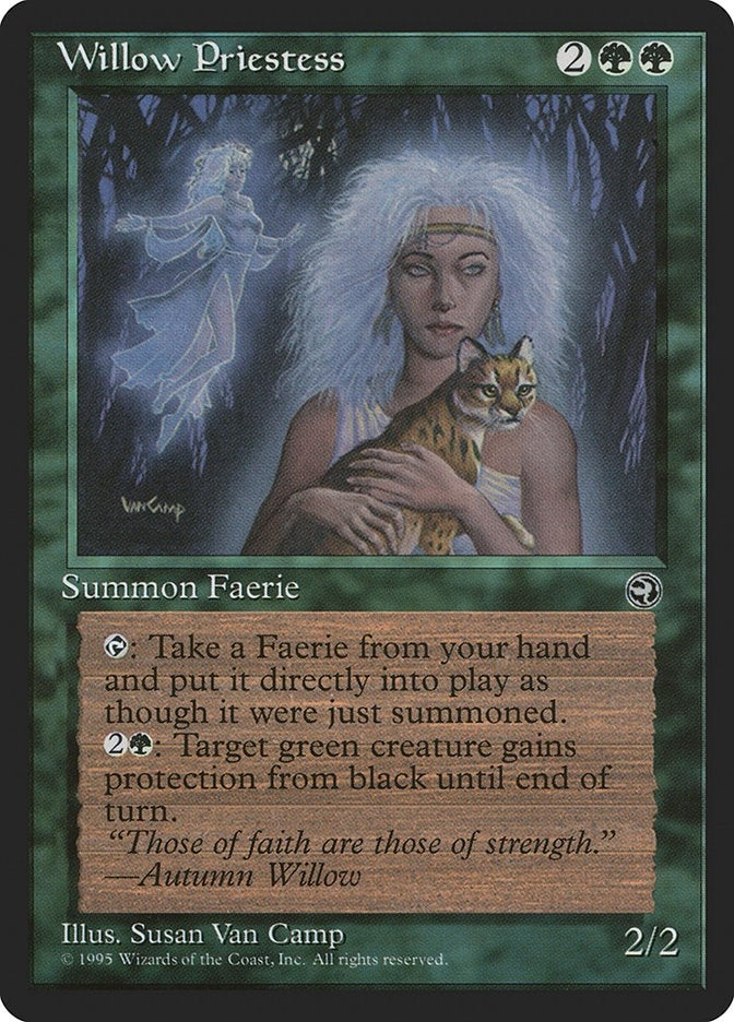 Image for Willow Priestess - Magic: The Gathering