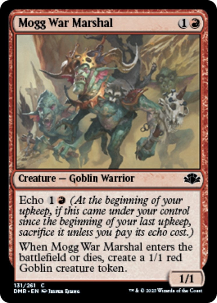 Image for Mogg War Marshal (131) (DMR) - Magic: The Gathering