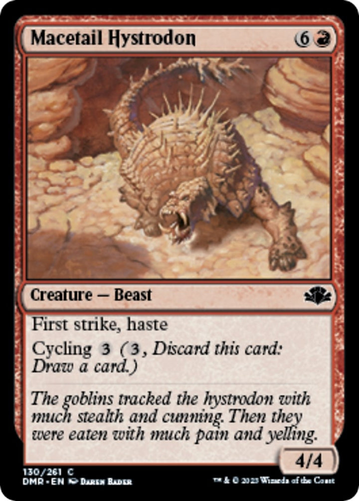 Image for Macetail Hystrodon (130) - Magic: The Gathering