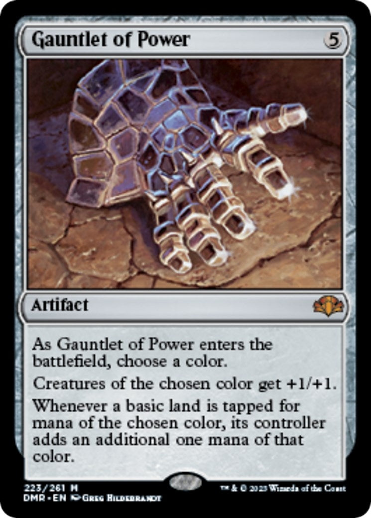 Image for Gauntlet of Power (223) - Magic: The Gathering