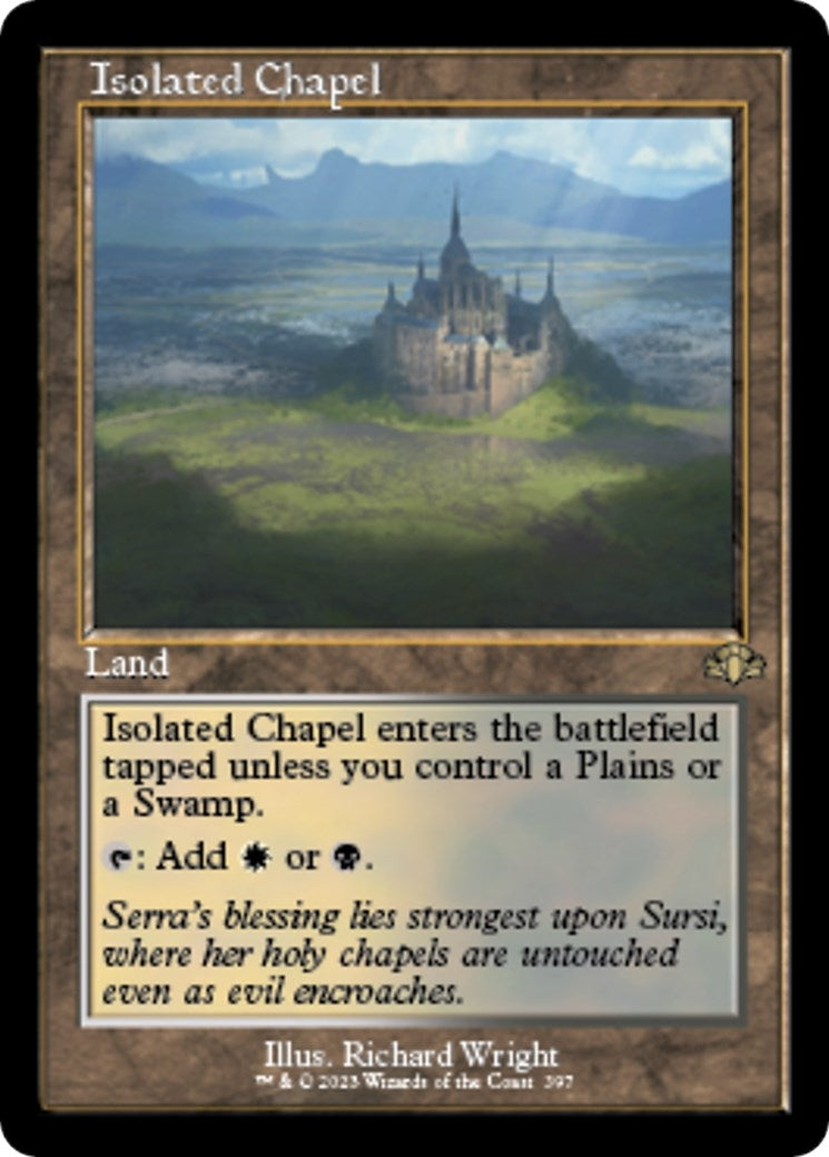 Image for Isolated Chapel (Retro Frame) (397) - Magic: The Gathering