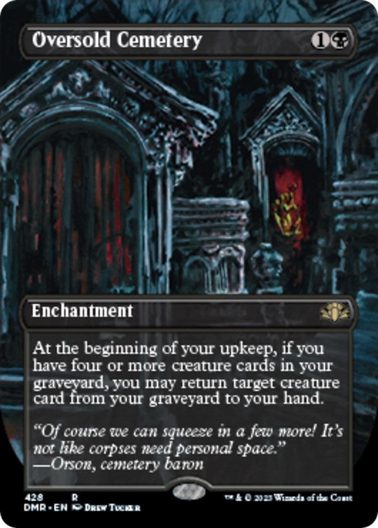 Image for Oversold Cemetery (Borderless) (428) - Magic: The Gathering