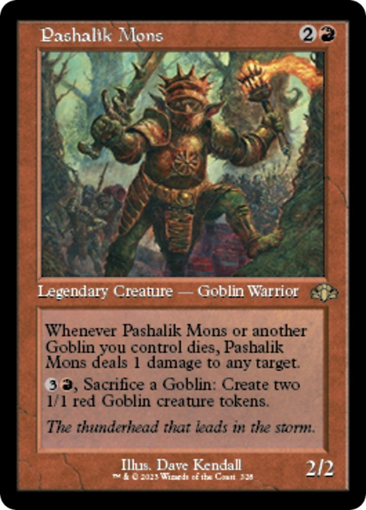 Image for Pashalik Mons (Retro Frame) (328) - Magic: The Gathering