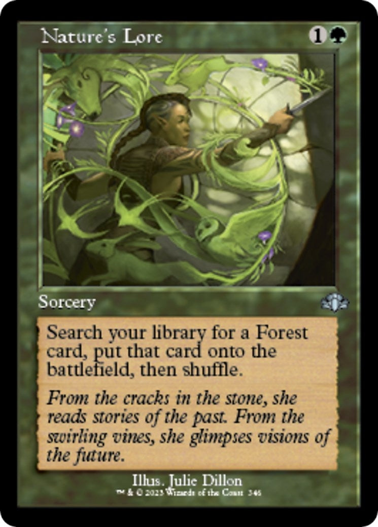 Image for Nature's Lore (Retro Frame) (346) - Magic: The Gathering
