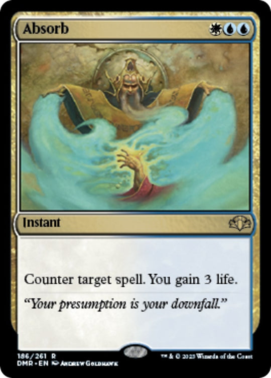 Image for Absorb (186) (DMR) - Magic: The Gathering