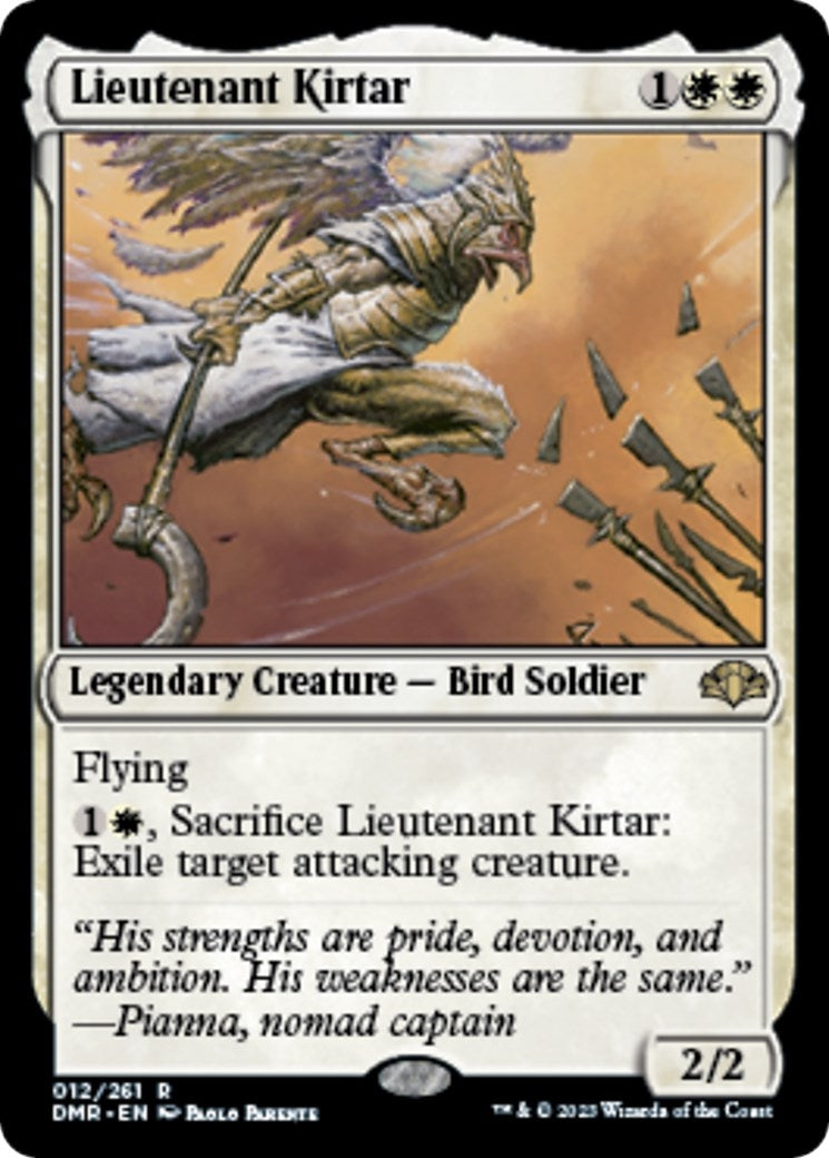 Image for Lieutenant Kirtar (12) (DMR) - Magic: The Gathering