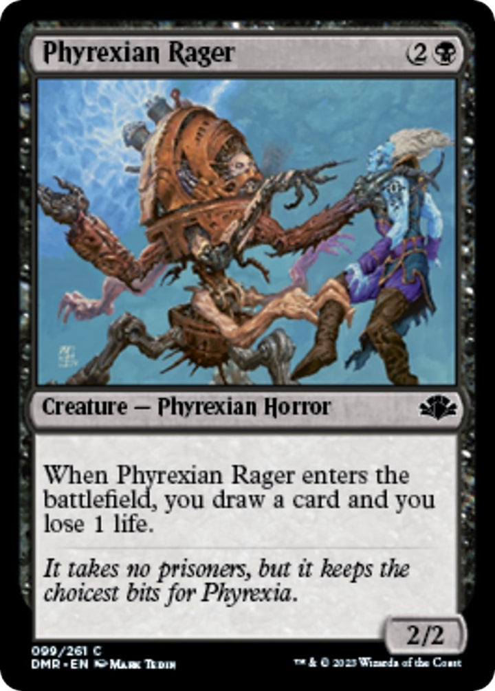 Image for Phyrexian Rager (99) - Magic: The Gathering