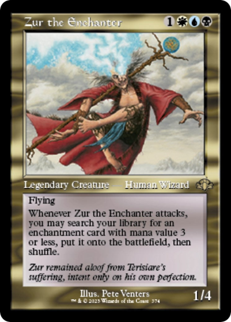 Image for Zur the Enchanter (Retro Frame) (374) - Magic: The Gathering