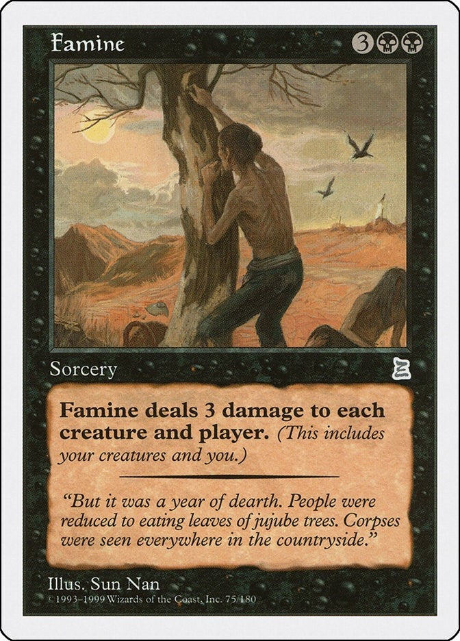 Image for Famine (75) - Magic: The Gathering