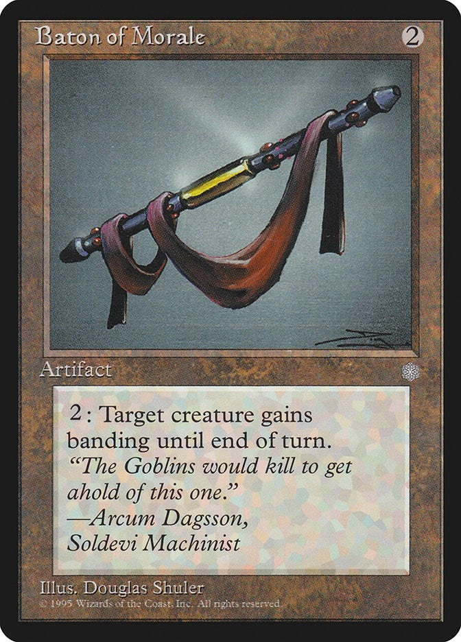 Image for Baton of Morale - Magic: The Gathering
