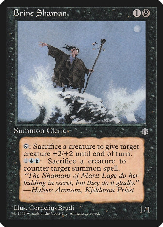 Image for Brine Shaman - Magic: The Gathering