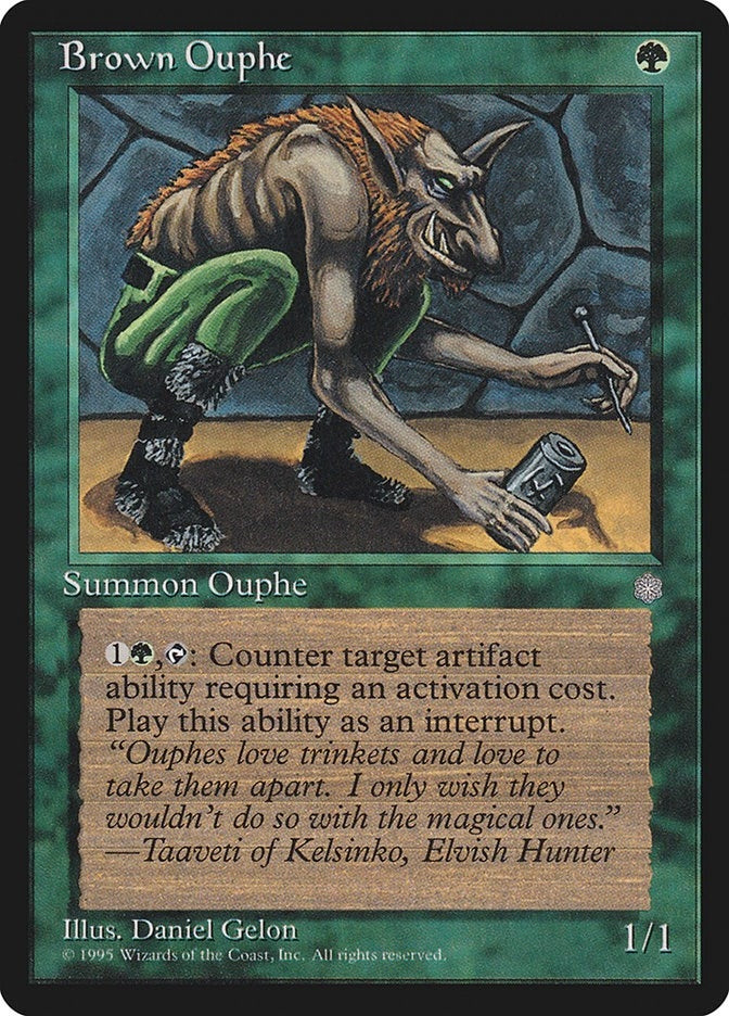 Image for Brown Ouphe - Magic: The Gathering