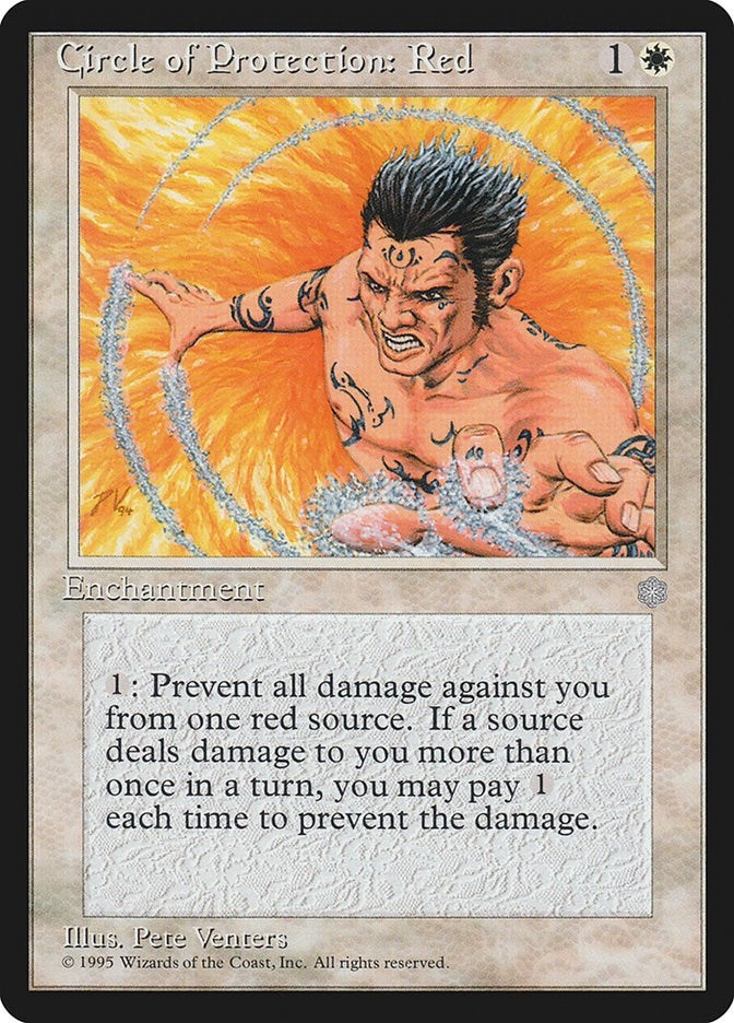 Image for Circle of Protection: Red - Magic: The Gathering