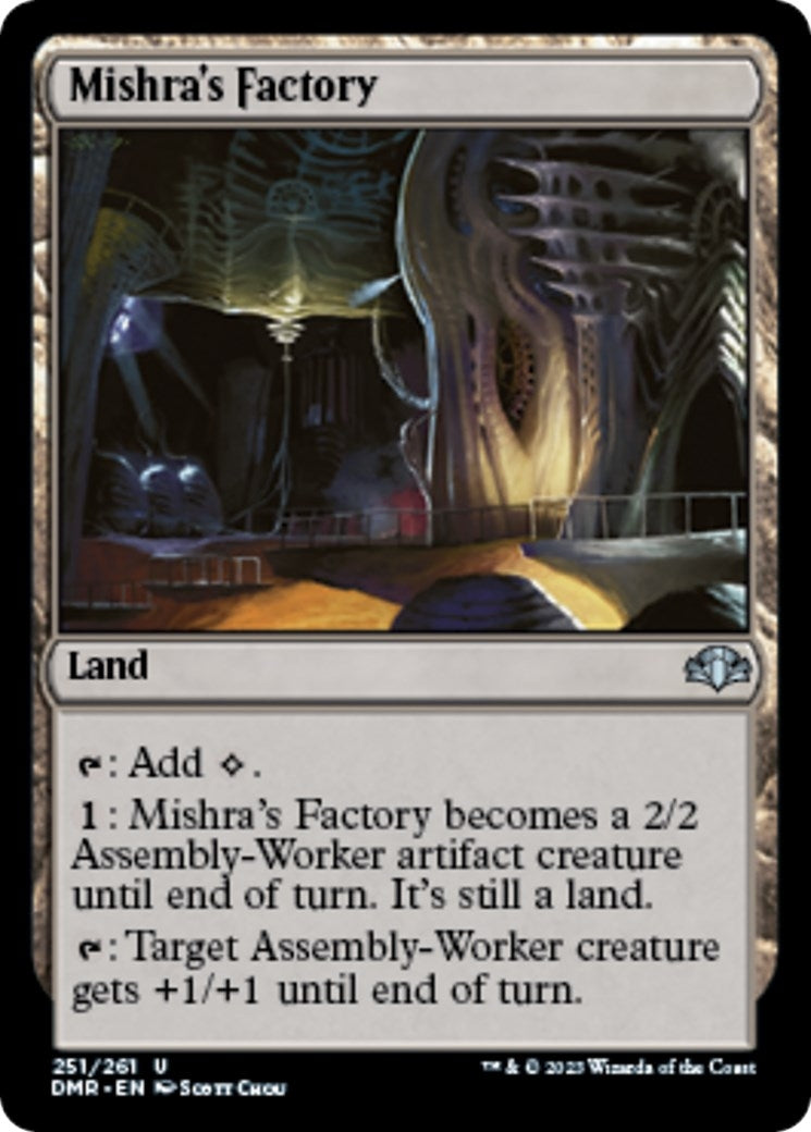 Image for Mishra's Factory (251) (DMR) - Magic: The Gathering