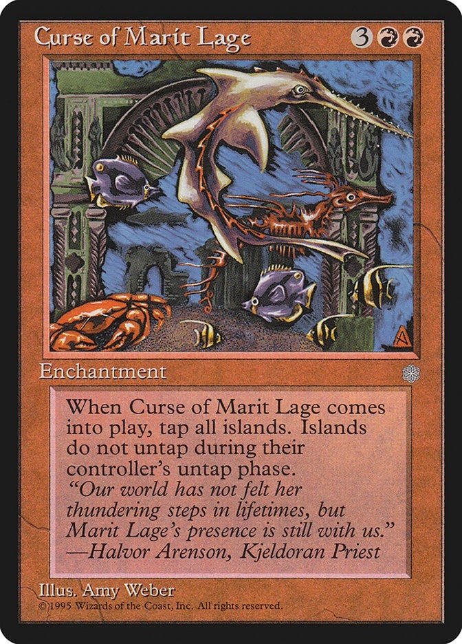 Image for Curse of Marit Lage - Magic: The Gathering
