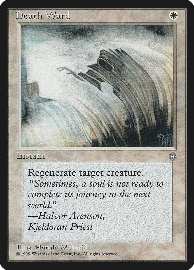 Image for Death Ward - Magic: The Gathering