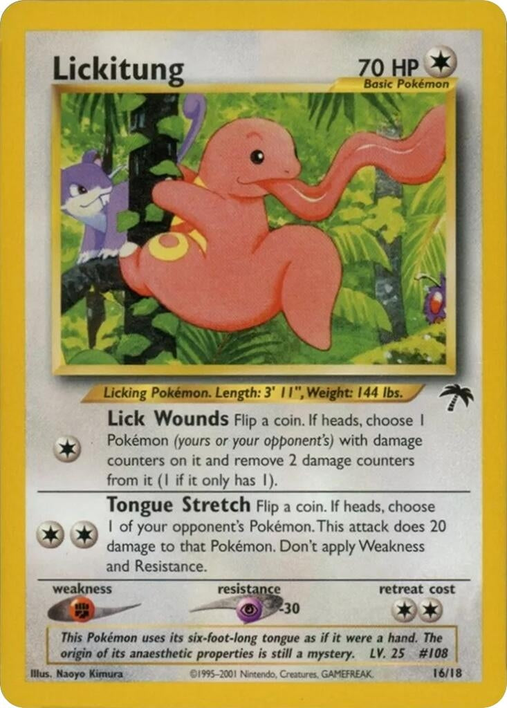 Image for Lickitung (16/18) (SI) - Pokemon