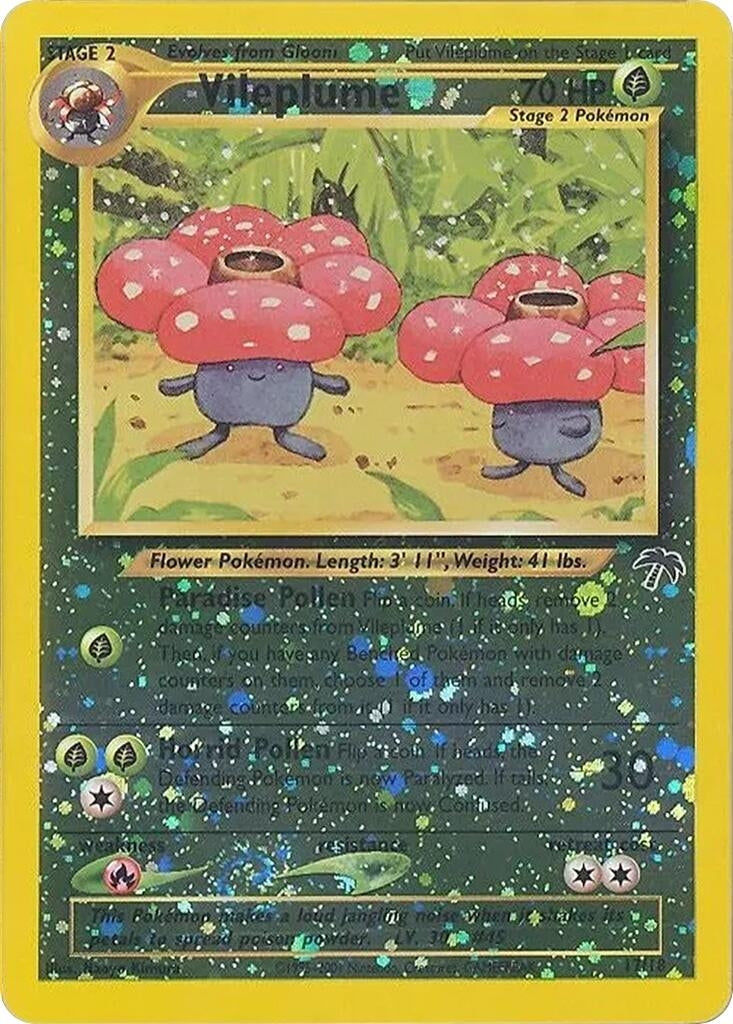 Image for Vileplume (17/18) (SI) - Pokemon