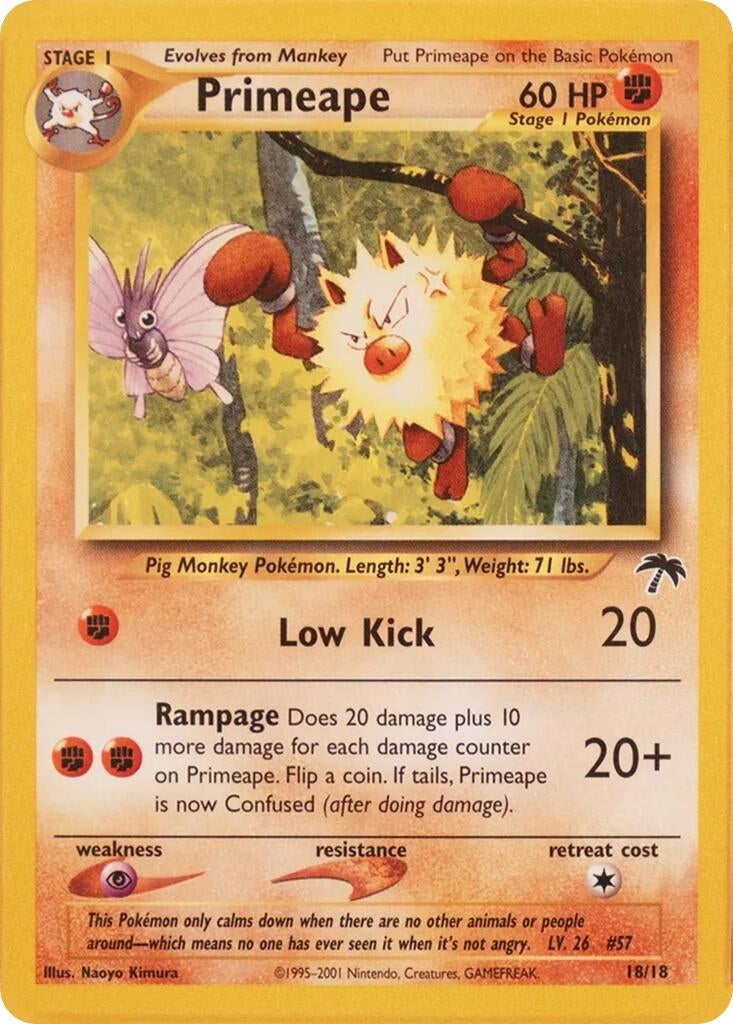 Image for Primeape (18/18) (SI) - Pokemon