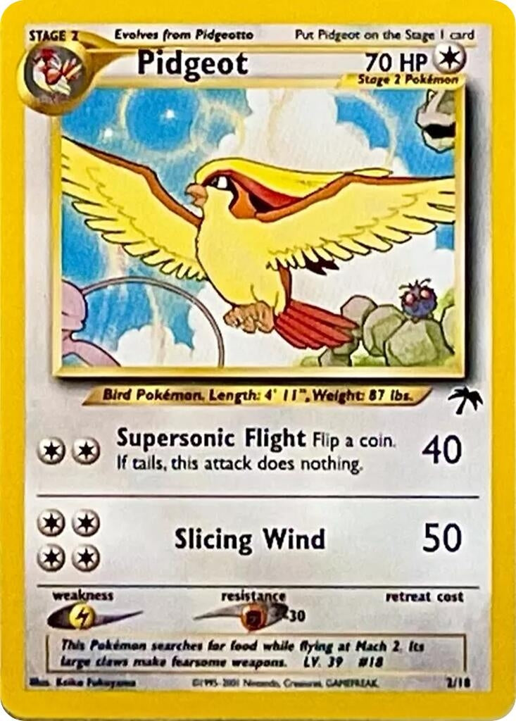 Image for Pidgeot (02/18) (SI) - Pokemon