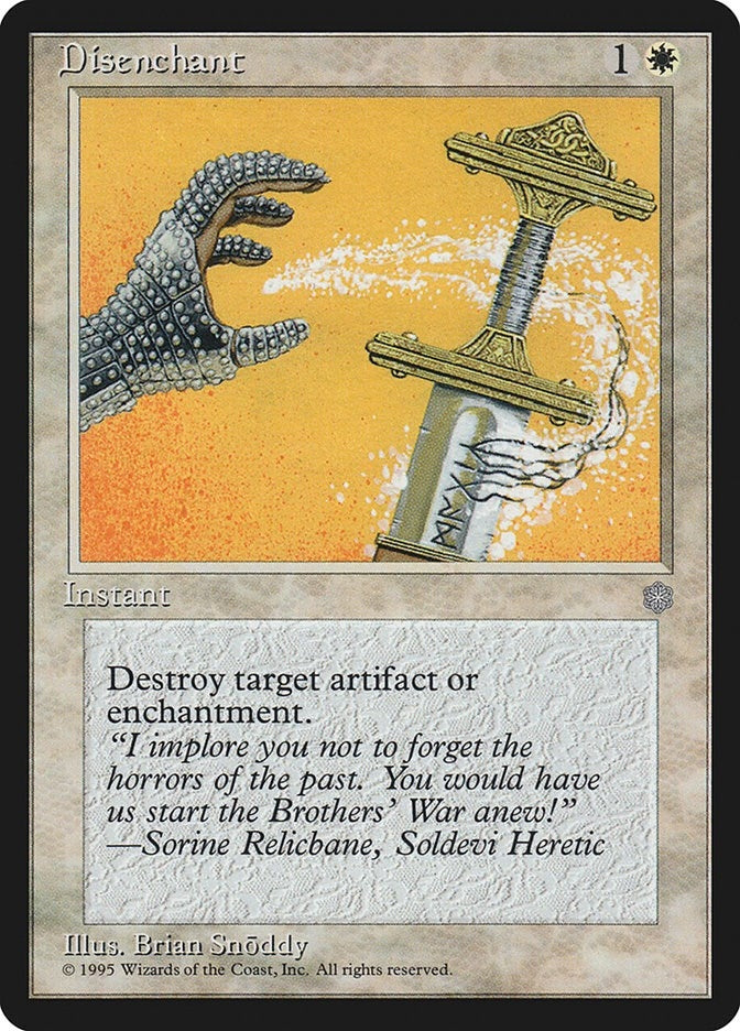 Image for Disenchant (244) - Magic: The Gathering