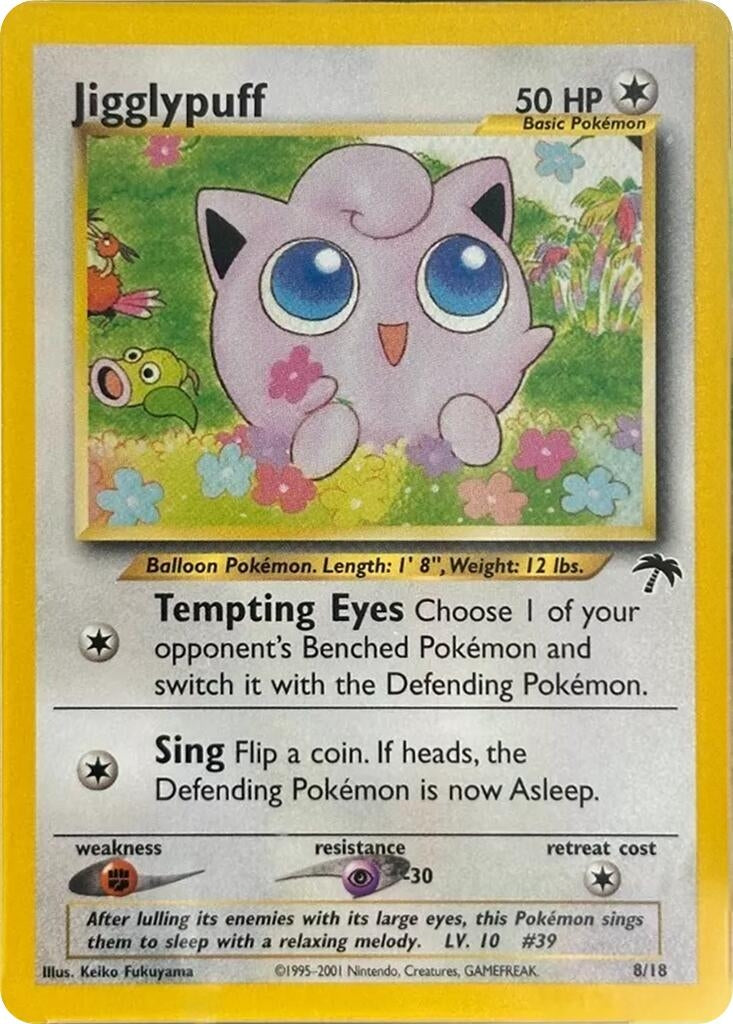 Image for Jigglypuff (08/18) (SI) - Pokemon