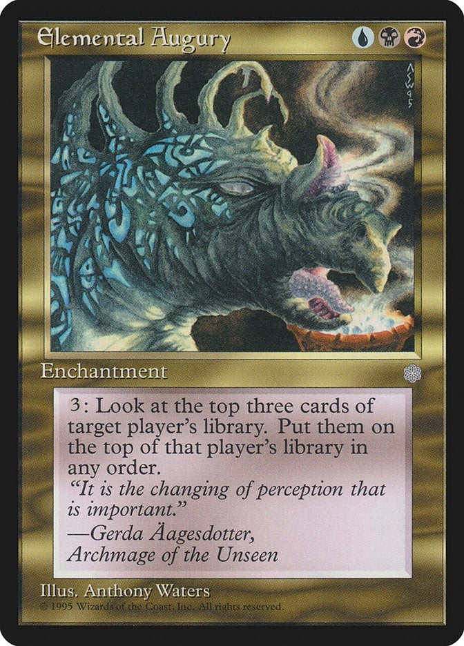 Image for Elemental Augury - Magic: The Gathering