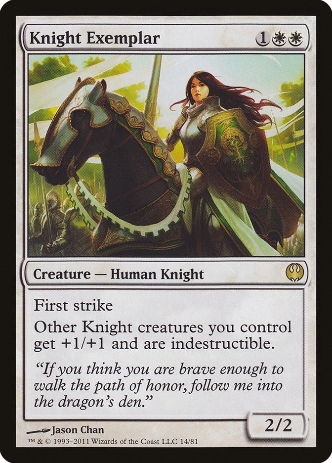 Image for Knight Exemplar (14) - Magic: The Gathering
