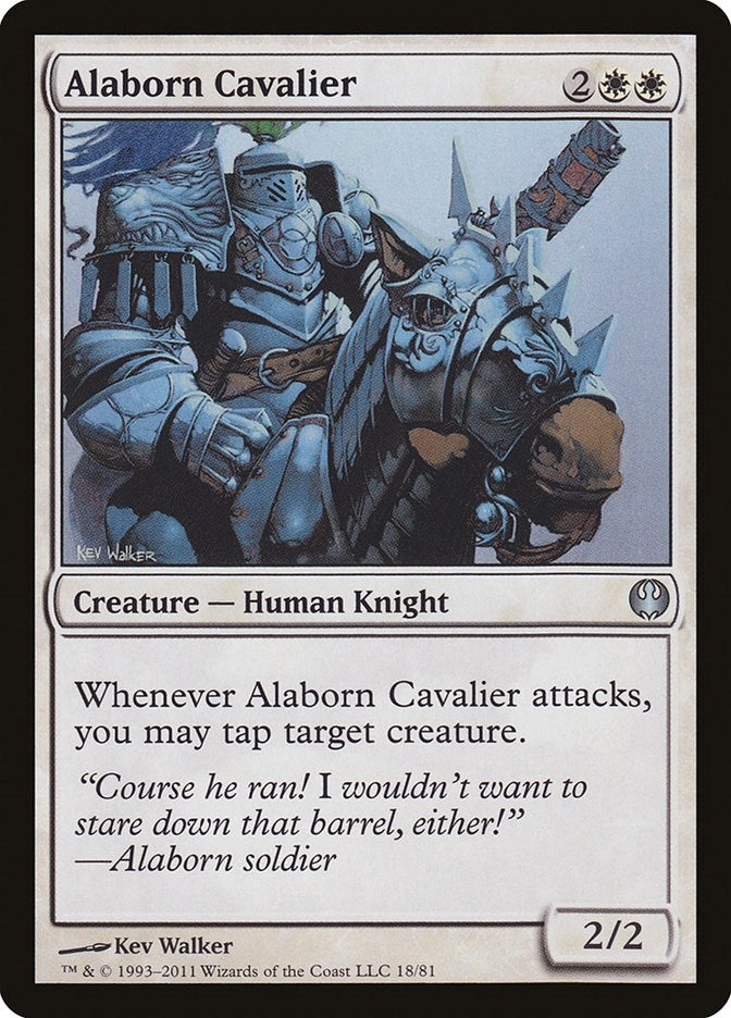 Image for Alaborn Cavalier (18) (DDG) - Magic: The Gathering