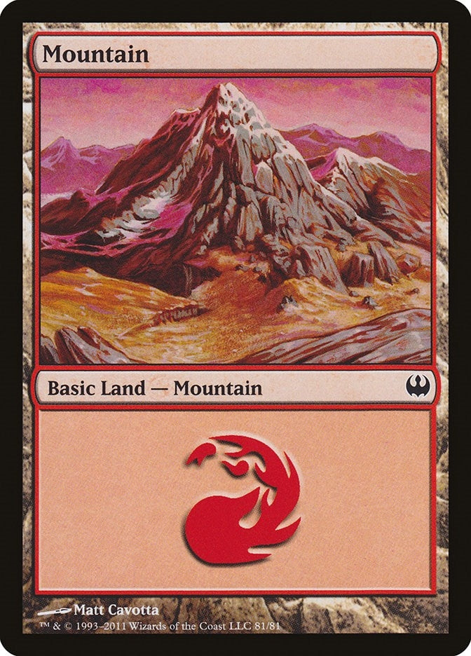 Image for Mountain (81) (81) - Magic: The Gathering