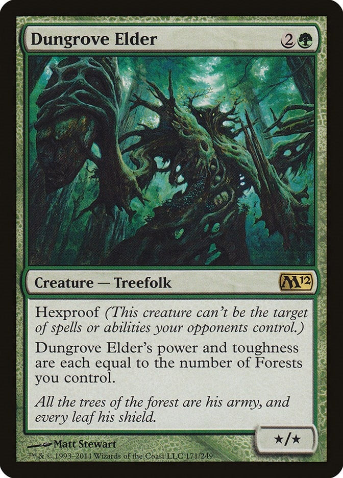 Image for Dungrove Elder (171) (M12) - Magic: The Gathering