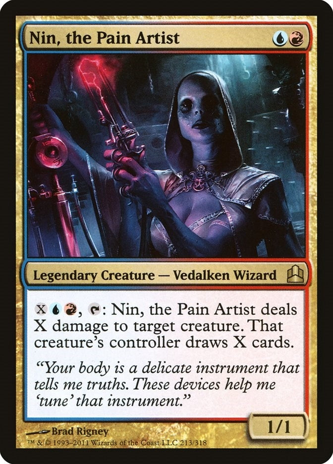 Image for Nin, the Pain Artist (213) (CMD) - Magic: The Gathering