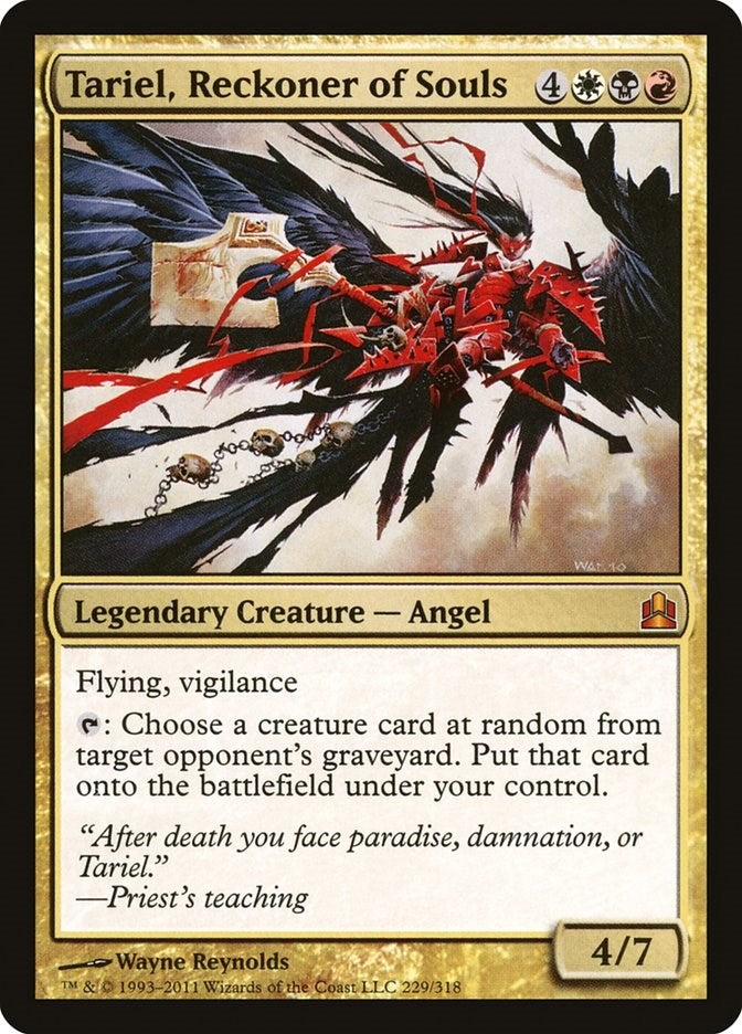 Image for Tariel, Reckoner of Souls (229) (CMD) - Magic: The Gathering