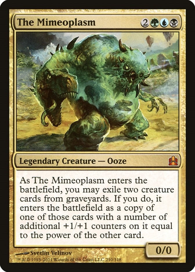 Image for The Mimeoplasm (210) (CMD) - Magic: The Gathering