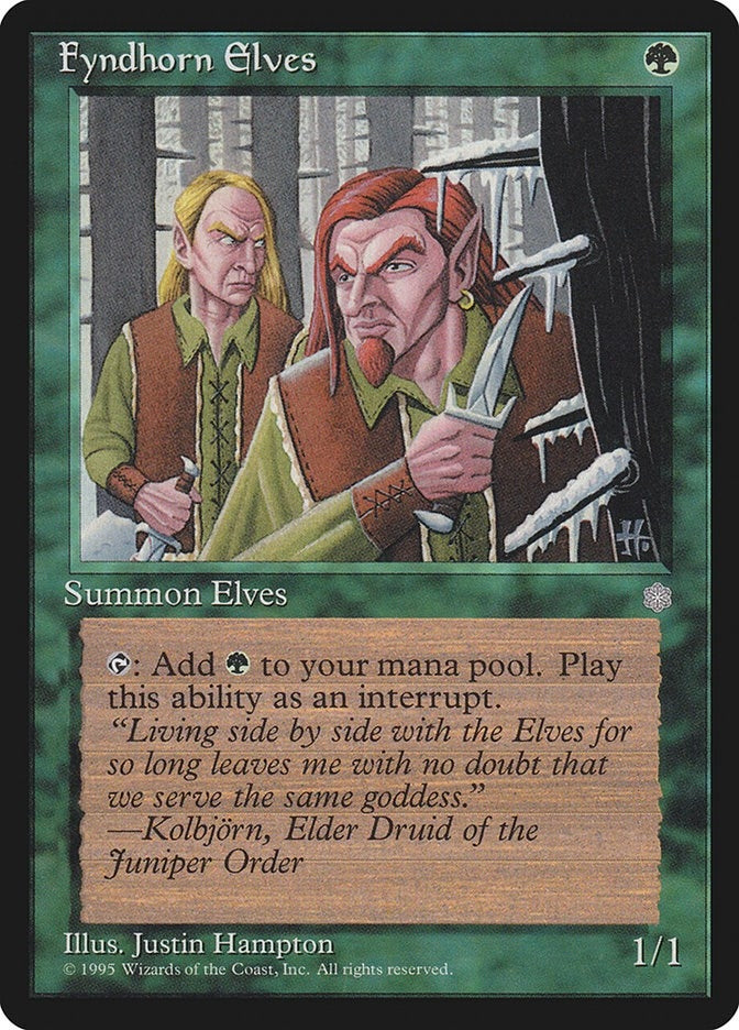 Image for Fyndhorn Elves (132) - Magic: The Gathering