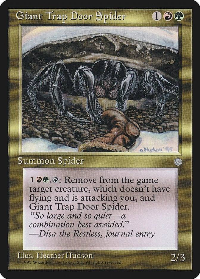 Image for Giant Trap Door Spider - Magic: The Gathering