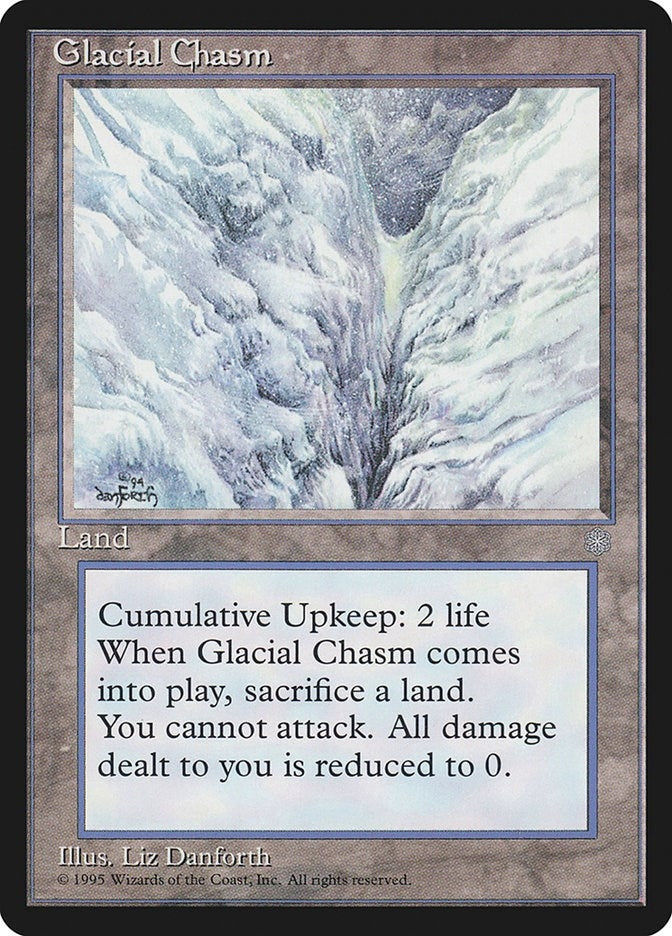 Image for Glacial Chasm (353) - Magic: The Gathering