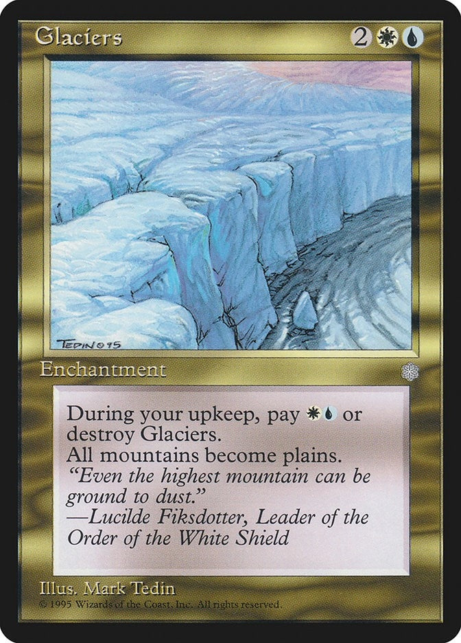 Image for Glaciers - Magic: The Gathering