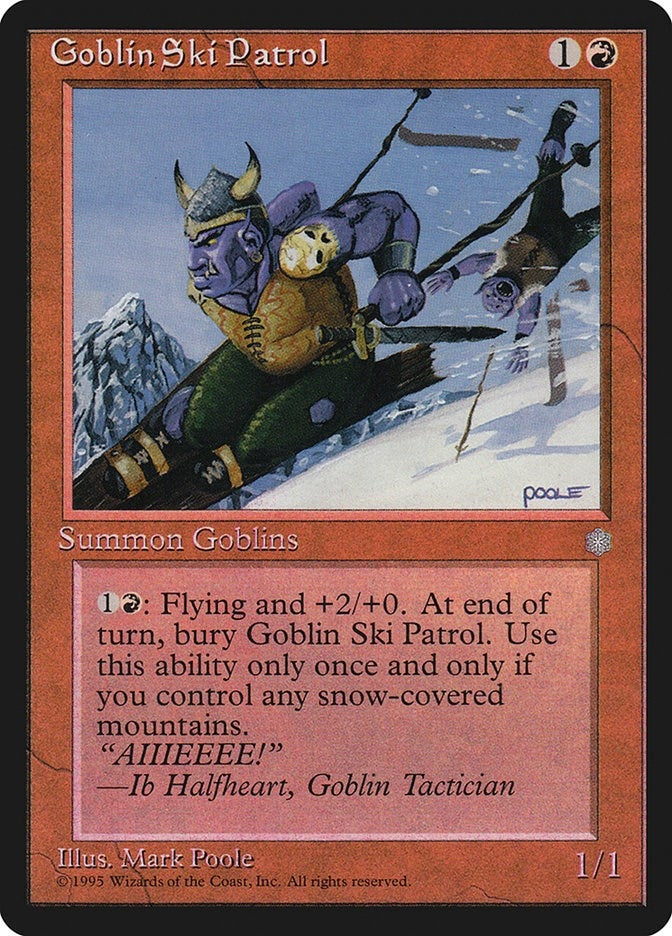 Image for Goblin Ski Patrol - Magic: The Gathering