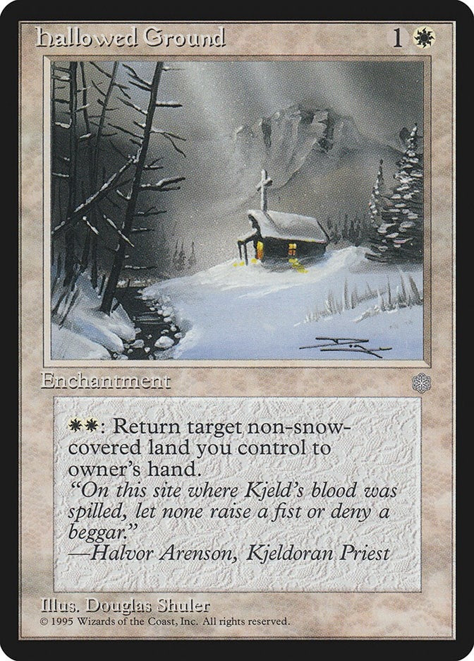 Image for Hallowed Ground - Magic: The Gathering