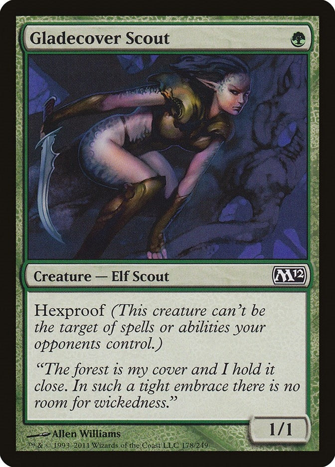 Image for Gladecover Scout (178) (M12) - Magic: The Gathering