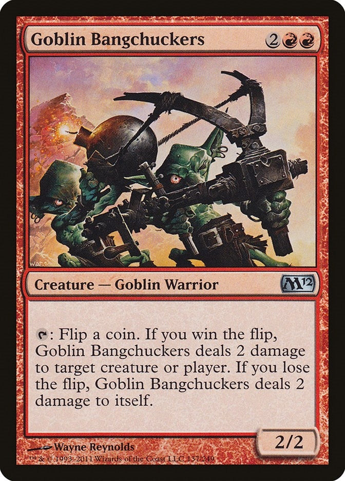 Image for Goblin Bangchuckers (137) (M12) - Magic: The Gathering