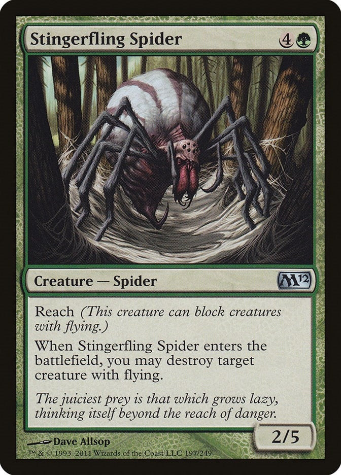 Image for Stingerfling Spider (197) - Magic: The Gathering