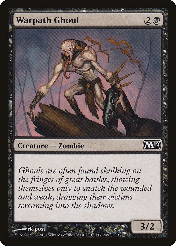Image for Warpath Ghoul (117) (M12) - Magic: The Gathering