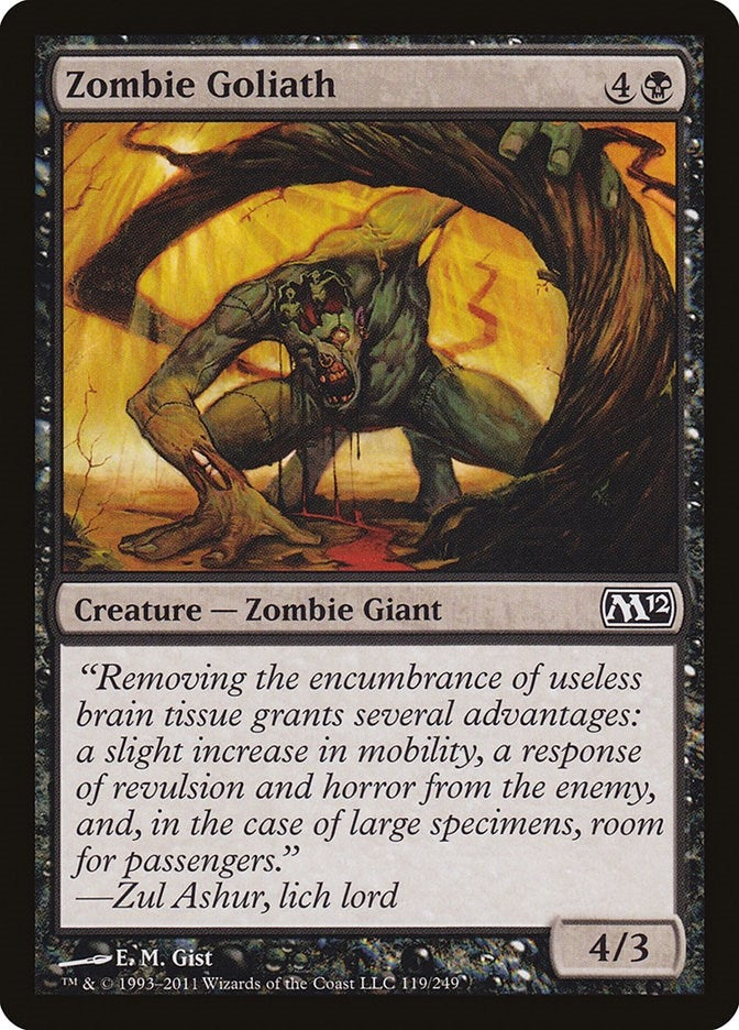 Image for Zombie Goliath (119) - Magic: The Gathering