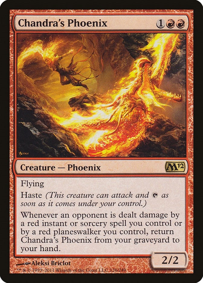Image for Chandra's Phoenix (126) (M12) - Magic: The Gathering