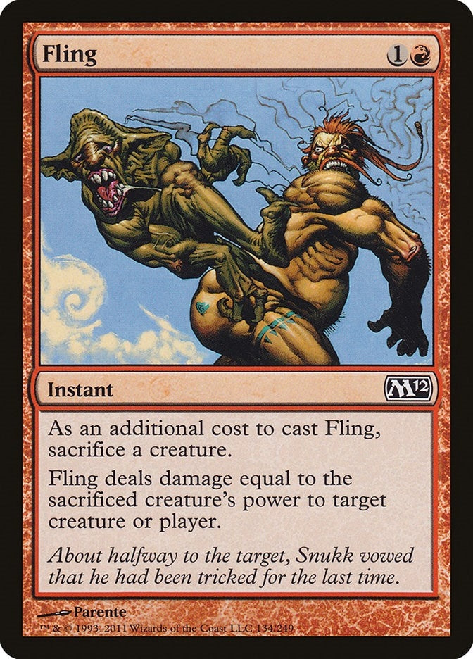 Image for Fling (134) - Magic: The Gathering
