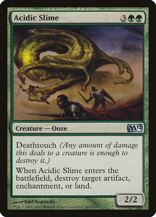 Image for Acidic Slime (161) (M12) - Magic: The Gathering