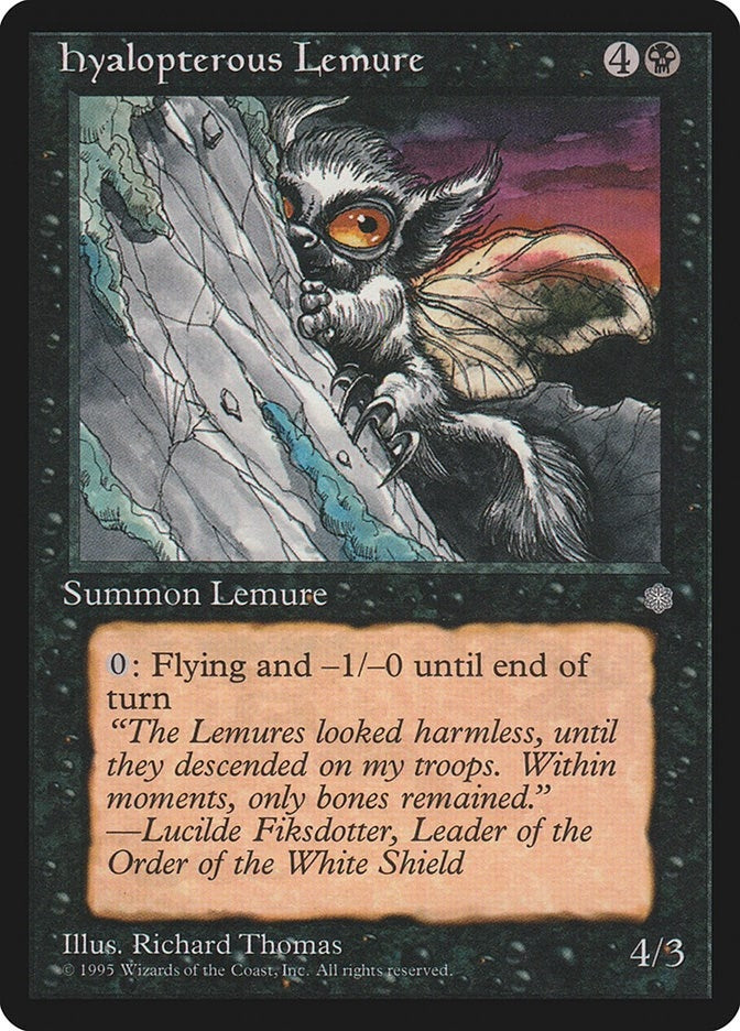 Image for Hyalopterous Lemure - Magic: The Gathering