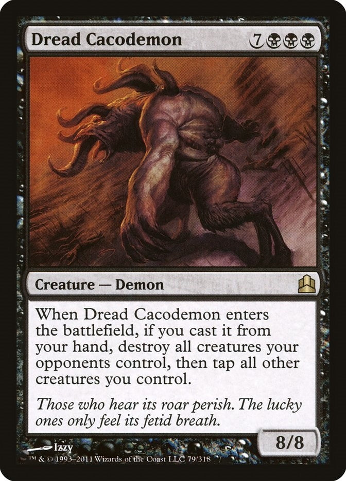 Image for Dread Cacodemon (79) - Magic: The Gathering